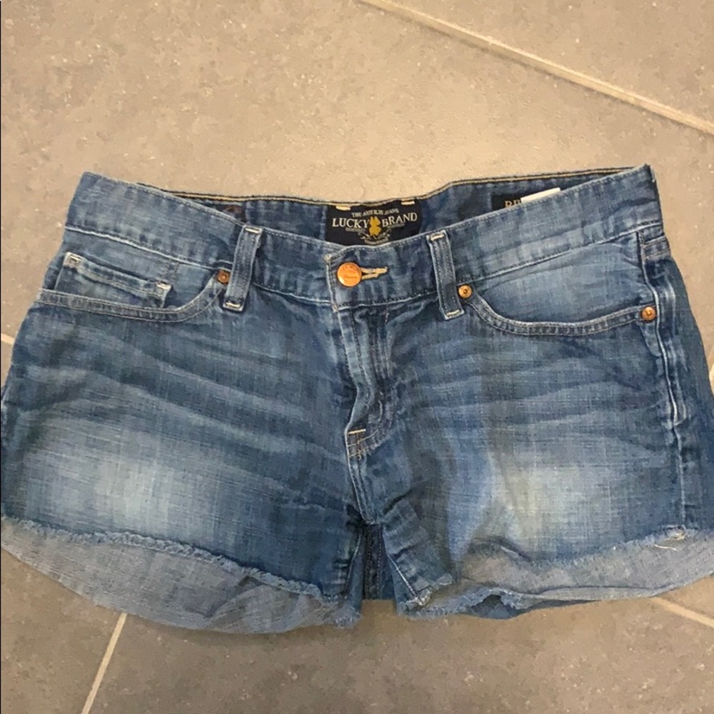 Lucky brand jean shorts